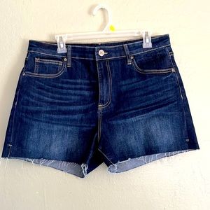 Kut high rise shorts size 14